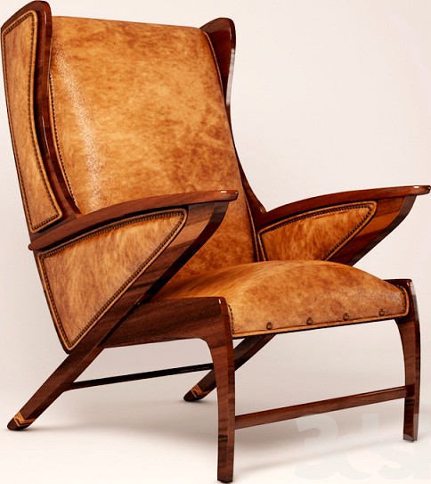 BOOMERANG armchair by HANCOCK AND MOORE