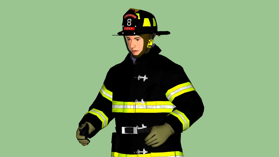 Firefighter Series - New York City - FDNY Firefighter #1 - Smith