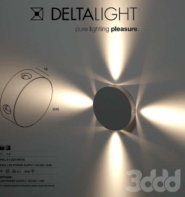 Delta light, PUK 4 WW, 301 00 05