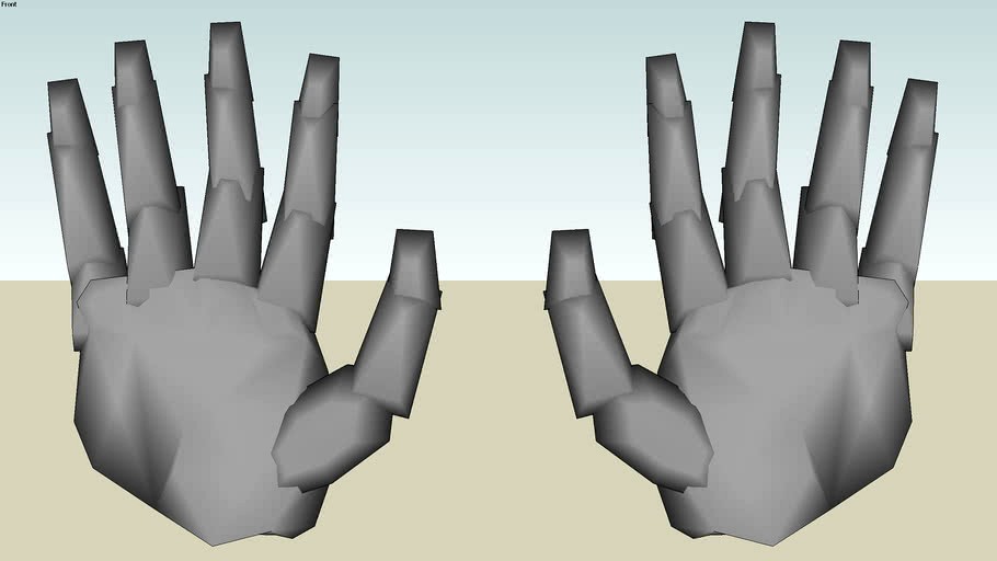 Positionable Hands