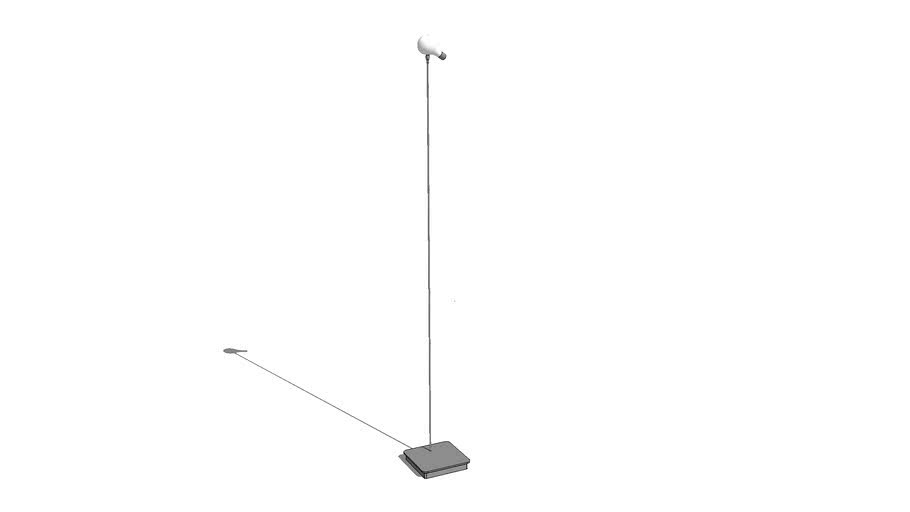 Contemporary floor lamp