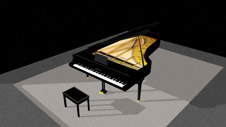 Steinway & Sons Concert Grand Piano