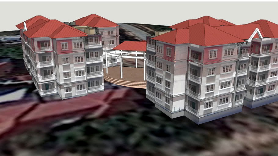 Government Housing - Red - Waziyar Street 1