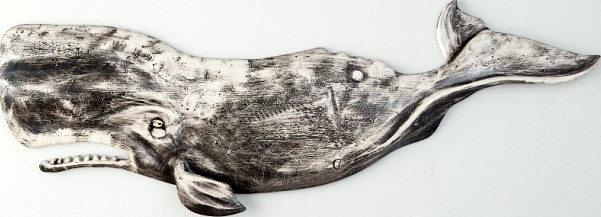Hand-Carved Sperm Whale / Sunny Wood Design Inc.