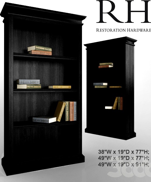 RH French Casement Bookcases
