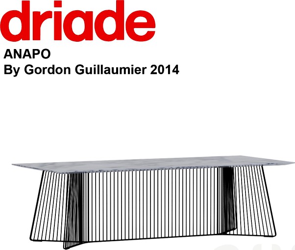 DRIADE  TABLE