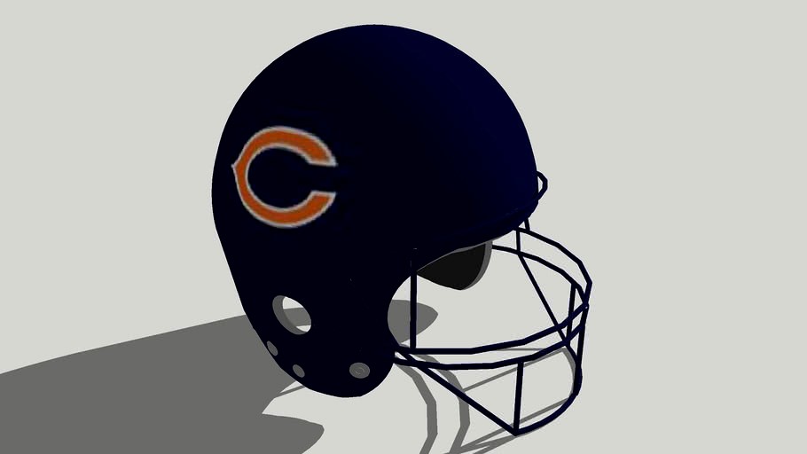 Chicago Bears Football helmet