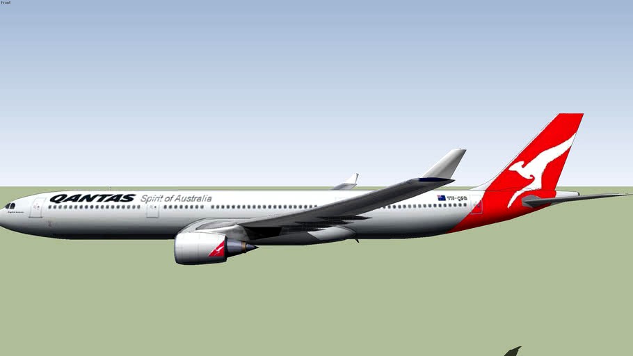 Qantas Airbus A330-303 VH-QPB