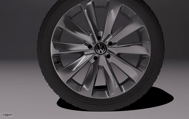 Volkswagen Wheel Serres3d model