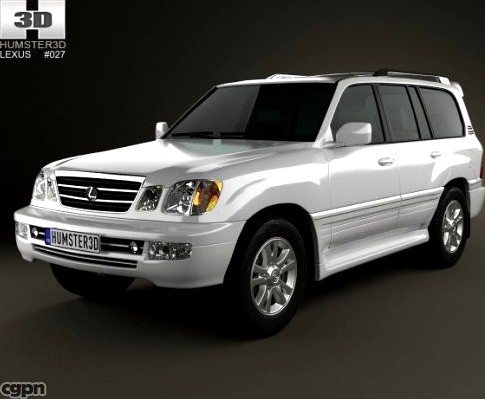 Lexus LX 20033d model