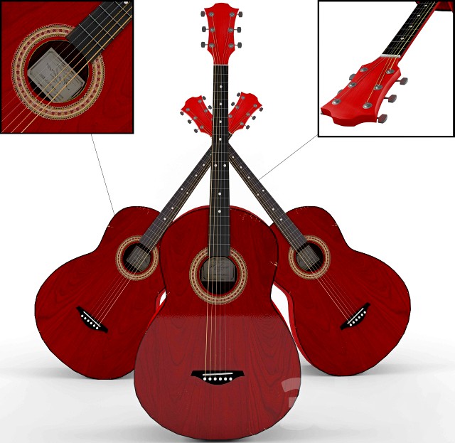 Acoustic Guitar Hohner Established HW-300-TBK