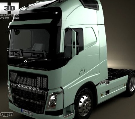 Volvo FH Tractor Truck 20123d model