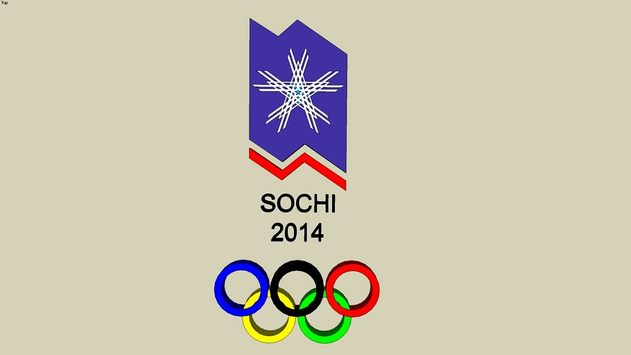 Sochi 2014 Olympic winter games logo