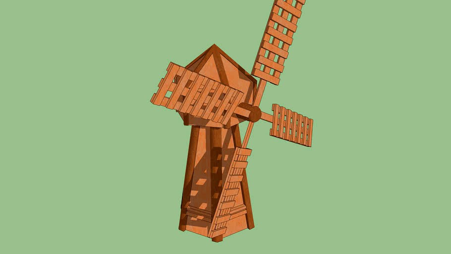 Twin pine's windmill