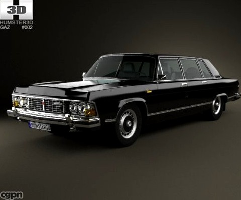 GAZ 14 Chaika 19763d model