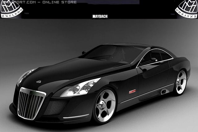 Maybach Exelero 3D Model