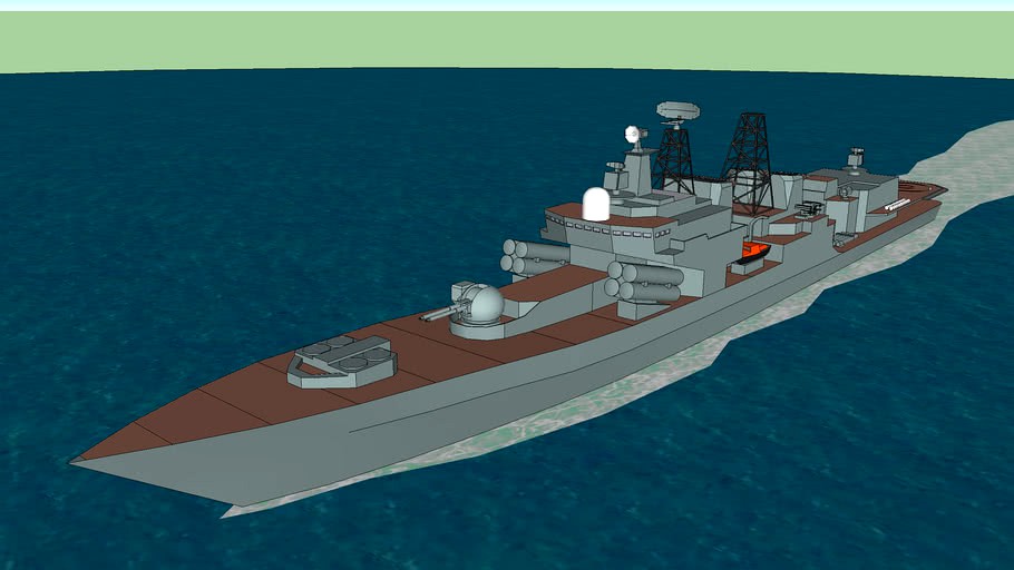 Russian Navy 1155A Destroyer Udaloy II, Admiral Chabanenko