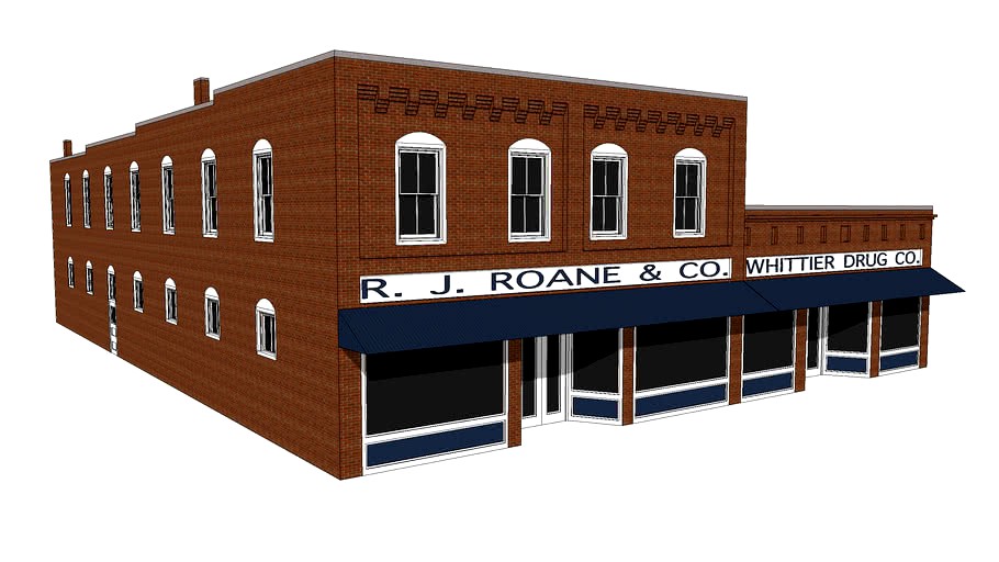 The Roane Building & Whittier Drug Co.