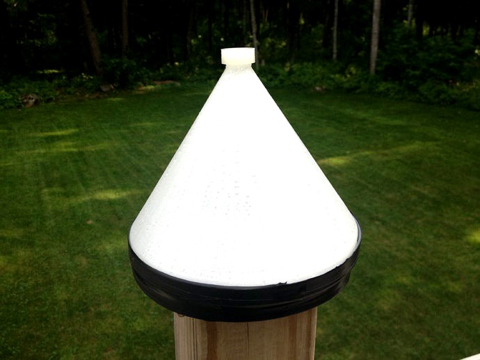Solar Powered Water Purification Cone by mscourch