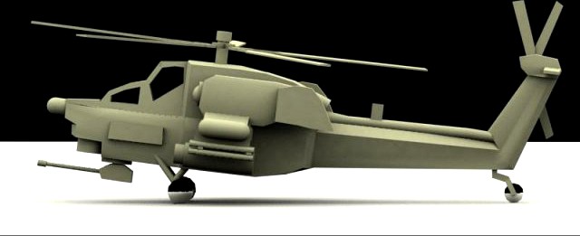 Mil Mi28 3D Model