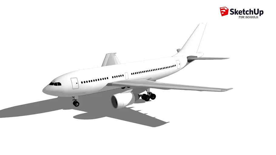 Airbus A310-200 Template(Ge engine)