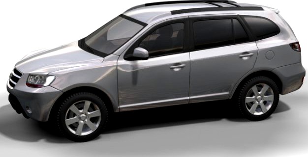 2007 Hyundai Santa Fe 3D Model