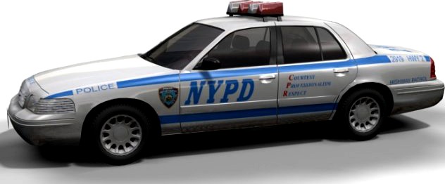 NYPD Ford Crown Victoria 3D Model