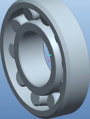 Tapered roller bearing 3D Model