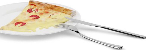 Slice of Pizza 3D Model