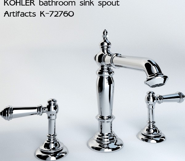 KOHLER bathroom sink spout Artifacts K-72760