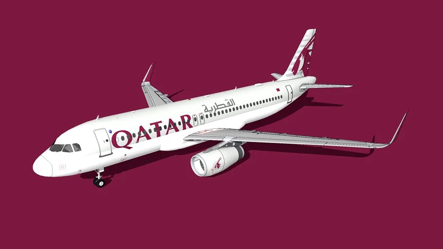 Qatar Airways (القطرية‎) Airbus A320-232(WL)