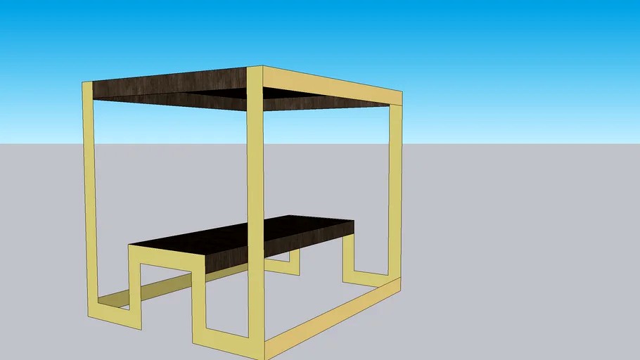 Silhouette End Table