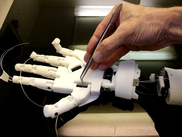 Inmoov Robot Rotation Wrist by Gael_Langevin
