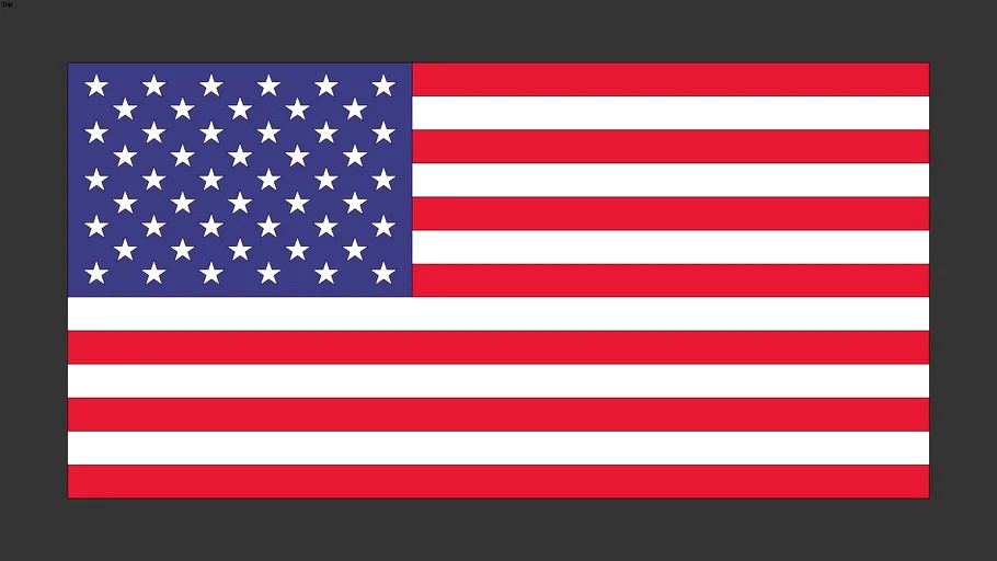 Flag of the United States (1960-Present)