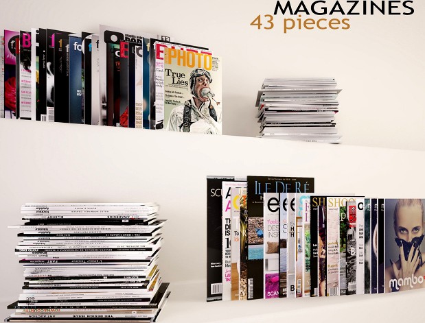 Magazines. 43 pieces