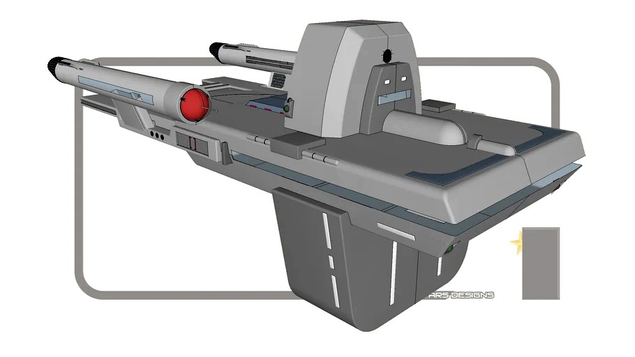 Star Trek TOS - Antares class Cargo Hauler