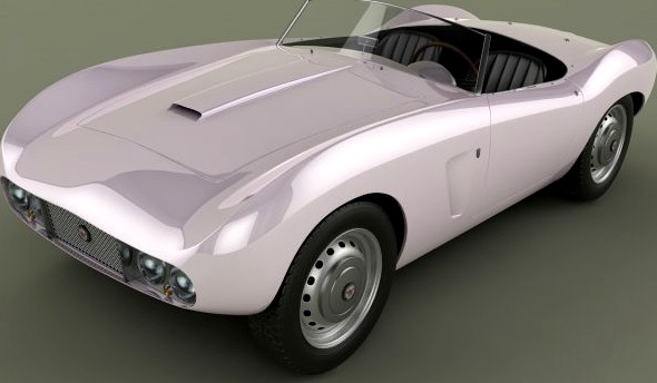 Arnolt Bristol 1958 3D Model