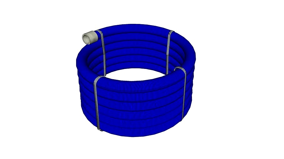 CORRUGATED TUBE ROLL FOR CABLE PASSAGE