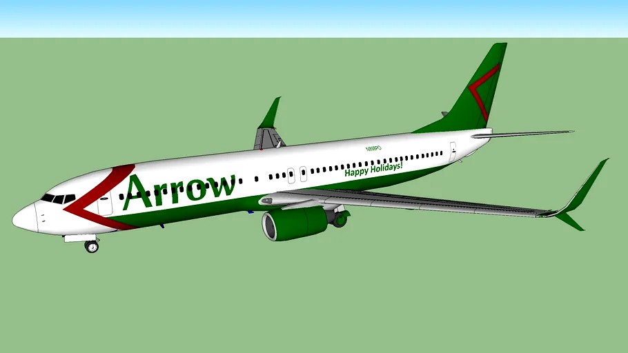 Arrow Airlines (2018 F]) - Boeing 737-8PO 'Happy Holidays'
