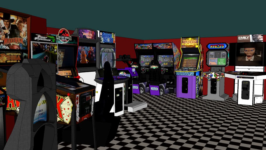 Massive Adventure Arcade Room