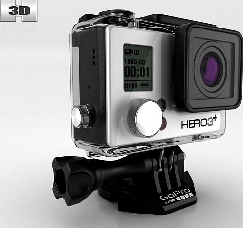 GoPro HERO3 3D Model