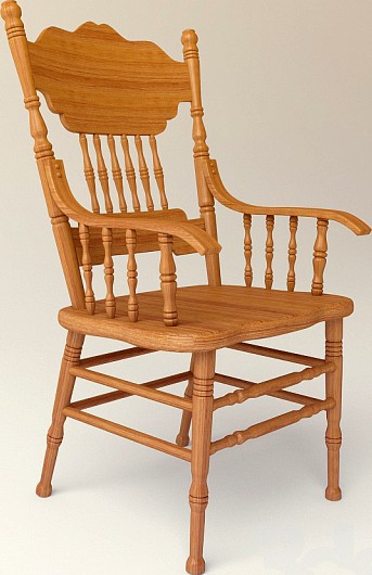 Wooden carved Chair