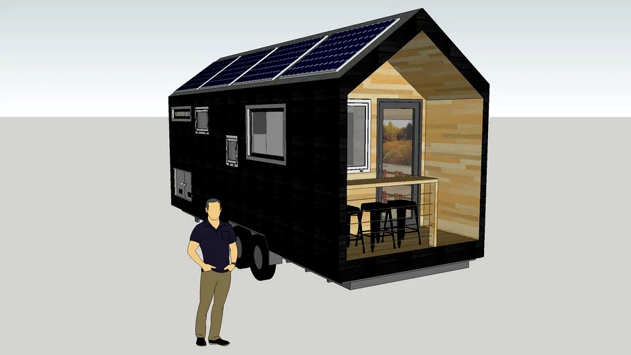 Large Single Floor Tiny House