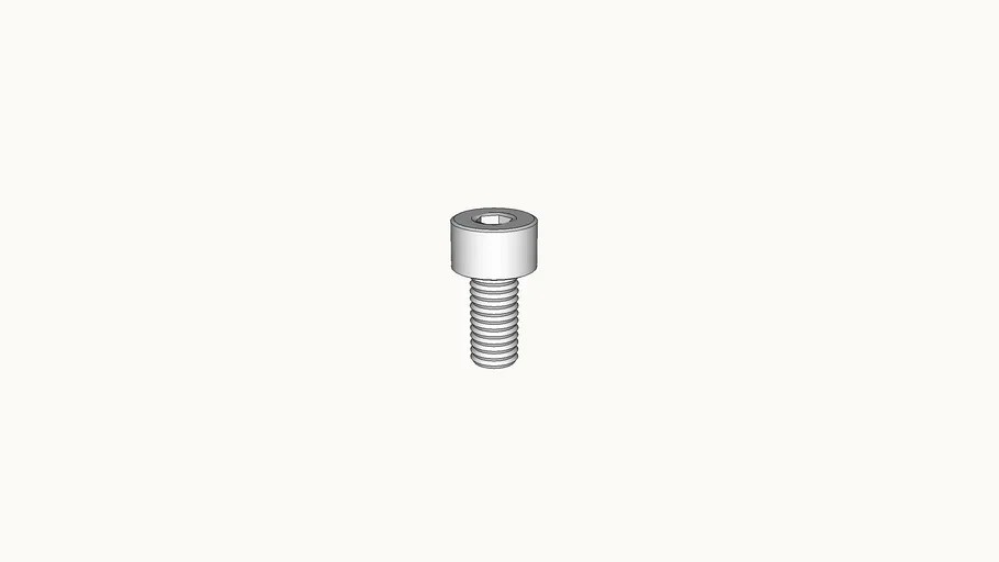 screw, machine, cap head, M4-0.7 x 8mm, McMaster-Carr 92290A140