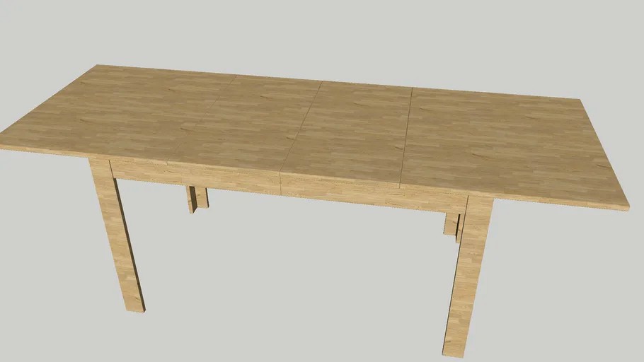 Dining Table with extention Pedro 2XL oak oiled 140/220 x 80 Standard GHD GARANT HOME DESIGN