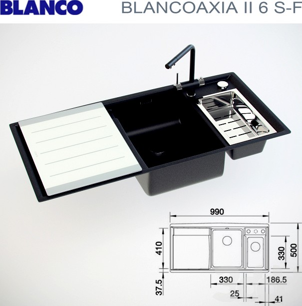 BLANCO AXIA II 6 S-F