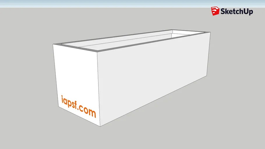IAP 042 Monsoon 78'L x 24'W x 24'H with Recessed Base