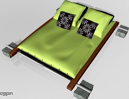 Futon Bed - Assari3d model