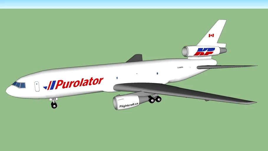 Purolator Courier (Kelowna Flightcraft Air Charter) DC-10-30F (2010)