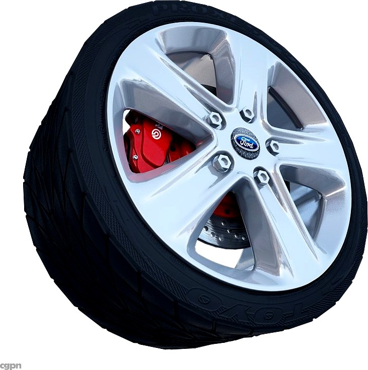 Ford Sport Wheel3d model